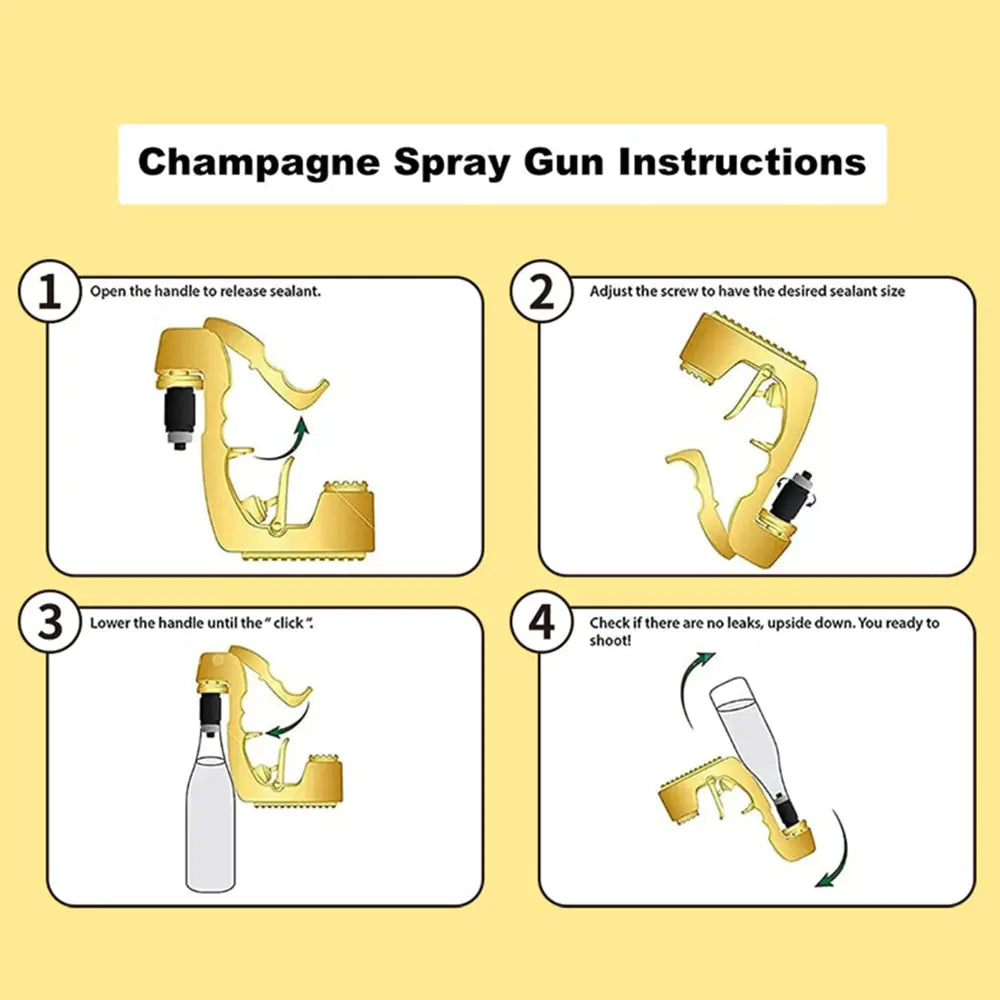 Beer Gun Champagne Spray