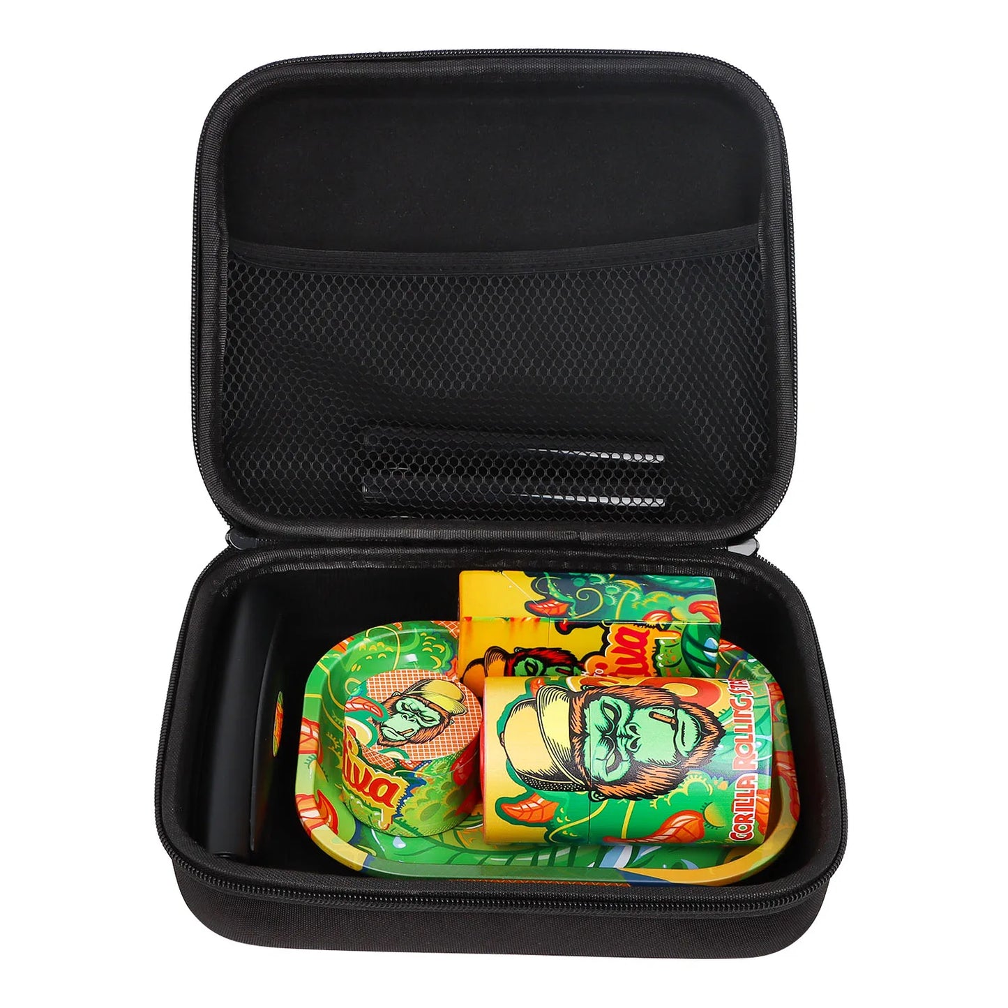 Rolling Tray Stash Jar Smell Proof  Stash Box Container Cigarette Grinder Smoking Kit