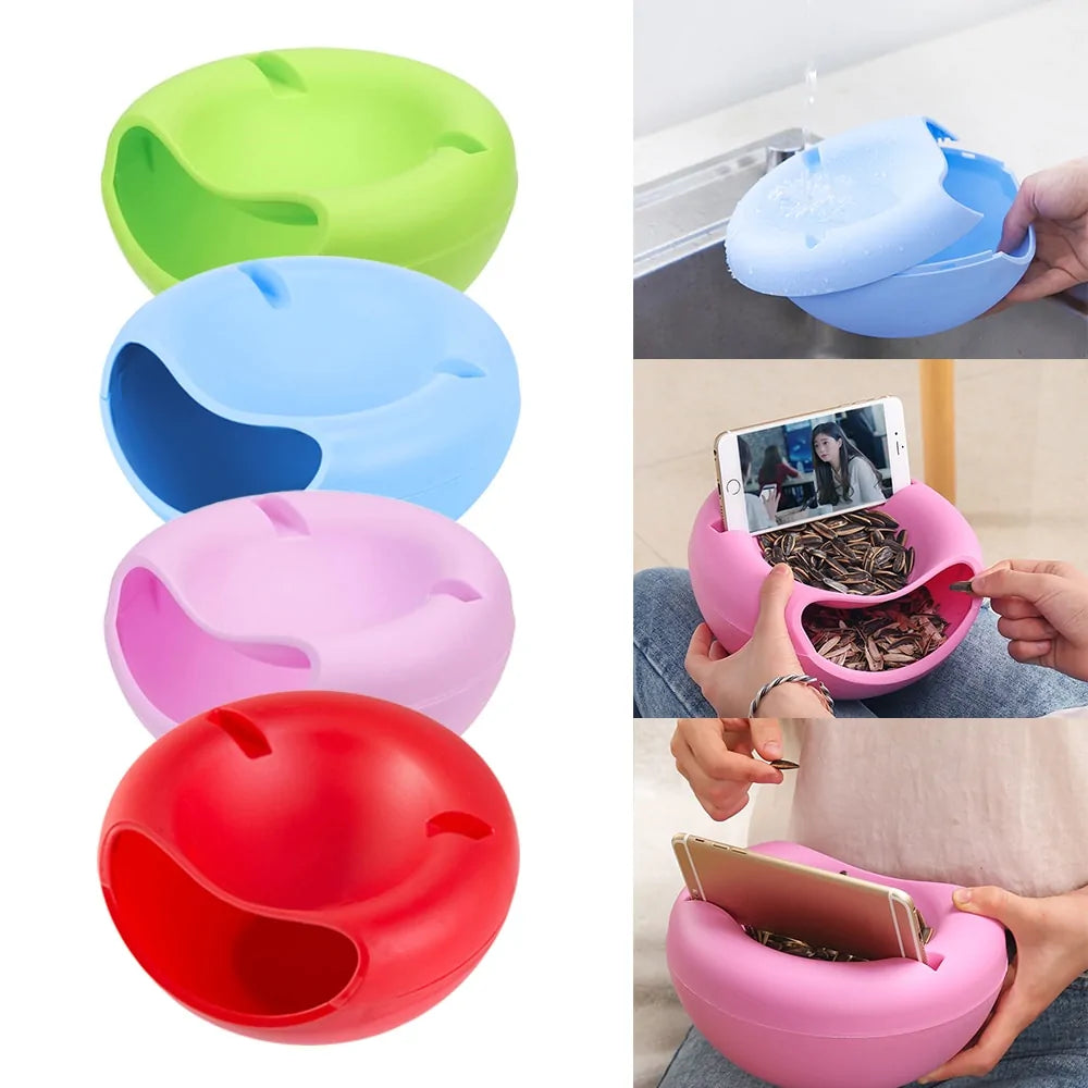 Creative Lazy Snack Bowl